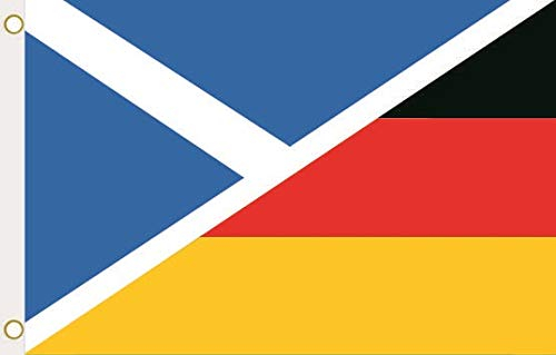 U24 Flagge Fahne Schottland-Deutschland 90 x 150 cm