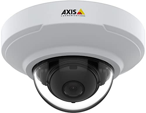 Axis M3064-V UC INDR Mini Dome Kamera W/Dust- und IK08 Max HDTV 720P, 1 Stück (1er Pack)