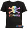 FC St. Pauli Totenkopf Kinder T-Shirt Regenbogen