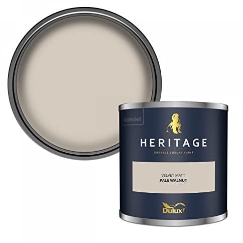 Dulux Trade Heritage Velvet Matt Emulsion Pale Walnut (1 Litre)