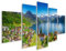 islandburner Bild auf Leinwand Dorf Weggis Vierwaldstättersee Umgeben Von Schweizer Alpen Panorama Bilder Wandbilder Poster