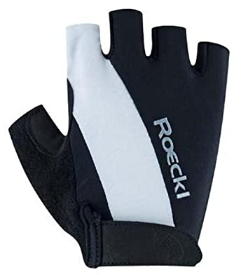 Roeckl Nurri Fahrrad Handschuhe kurz schwarz/weiß 2022: Größe: 12