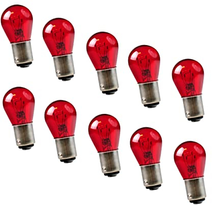 Crono 10x P21/5W 12V 21/5W BAY15d rot Doppelfaden Bremslicht Rückleuchte