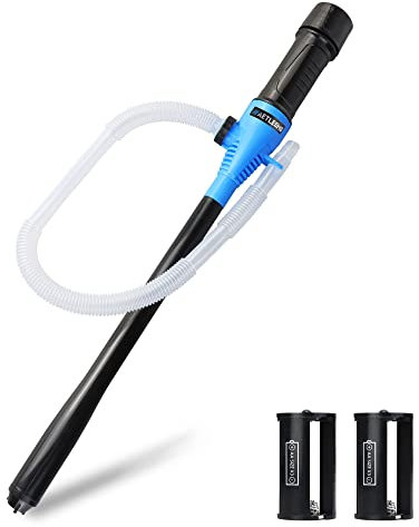 AETLEEMO Portable Power Battery Pump, Up to 2.2 GPM, Battery Operated Liquid Transfer Pump for Gasoline Diesel Oil Fish Tank