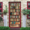 3D Bücherregal Bücherregal 80 X 200 Cm Türtapete Selbstklebend Türposter Vinyl Entfernbar Türaufkleber Aufkleber Zuhause Dekor - Kinderzimmer Wohnzimmer Küche Schlafzimmer Bürotür Fotos