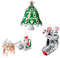 Doyafer 925 Silver Santa Claus Pendant, Christmas Socks, Trees, Woman Bracelets & Necklaces - Christmas Gifts