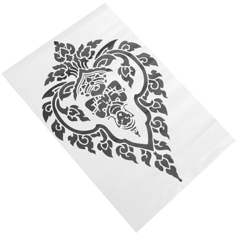GOOHOCHY Wandaufkleber Mit Buddha-statue Wandtattoo Buddhismus-vinyl-aufkleber Symbol-gott-aufkleber Buddha-wandaufkleber Hinduistische Aufkleber Zitat Wandkunst Fenster Poster Büro Pvc