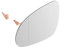 f.becker_line Spiegelglas Außenspiegel Links passend für VW Golf Plus V Sharan Passat