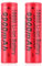 Pilas Recargable, 3,7V Litio Batería, Li-Ion Recargable Batería, 9900mAh Alta Capacidad Batería Linterna/Dron/Luces Solares, Batería Top Botón de Larga Vida para Coches RC (2PCS)