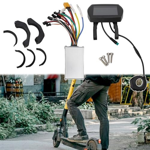 Elektroroller-Controller, 48 V, E-Scooter-Controller mit LCD-Display, digitales Messgerät, Steuerfeld, Zubehör für KUGOO G2 Pro Scooter Motorsteuerung
