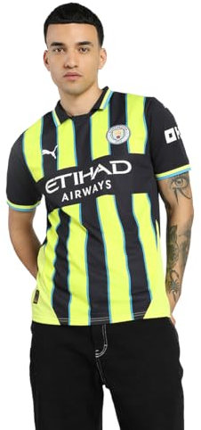 PUMA Manchester City Auswärtstrikot 2024/25 Saison - Replica - Herren - Neue Marine - Größe: XL