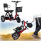Rollstuhl Faltbar Leicht,Elektro Dreirad,Rollator 3 Räder,Elektro-Dreirad,Zusammenklappbarer Mobilitätsroller,Für Senioren, Erwachsene, Behinderte Ältere Menschen A