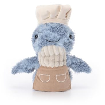 Apricot Lamb Koch Wal Plüschtier Kuscheltier Stofftier Koch Wal Blau 20cm