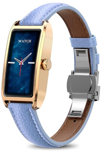findtime Fitness Tracker Damen Elegant Schrittzähler Uhr Smartwatch Damen Activity Trackers mit Schlaftracker Herzfrequenzmesser Kalorie Distanz-Tracking