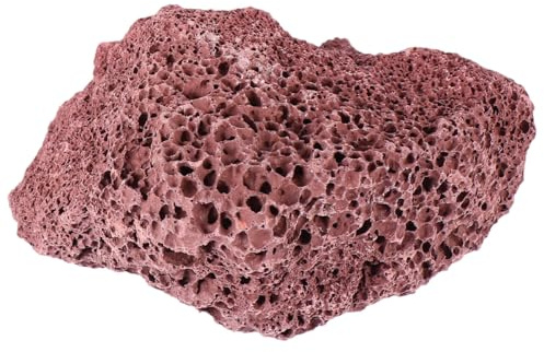 Beavorty 500g Vulkanischer Filterstein Biofiltermedium Lava Steine für Aquarium Teich Bodengrund Aquarienfilter