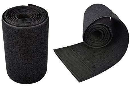 CTSC Baumschutz für Reißverschlusslinie und Slacklines 140 cm lang, 2 Stück (schwarz)