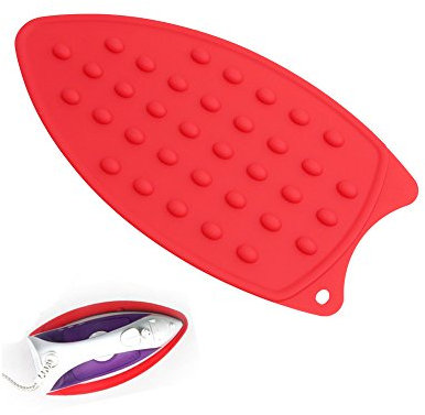 Tangser TangserMultiuso in Silicone Ferro Resto Pad per ASSE da Stiro Caldo Resistente stuoia, Pad di Silicone Resistente al Calore del Ferro Resto