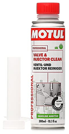 Motul 108123 - Additive Lubrication Valve Cleaner for All Types of Valve & INJEC Engines