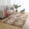 Platz Langflor Carpet Shaggy Teppich für Wohnzimmer Schlafzimmer und Kinderzimmer (Dunkelbraun,60x160cm)