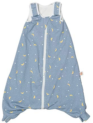 Ergobaby ganzjahres Baby-Schlafsack mit Füßen Gurtschlitz 18-36 Monate Baumwolle Tog 2.5 Winter, On The Move Stellar SLBLGSTELL25