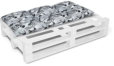 Amilian Palettenkissen 120 x 60 Sitzauflage Sitzkissen für Europaletten Palettensofa Palettenmöbel Balkon Kleine Couch Outdoor Sessel oder kleines Sofa für Jugendzimmer
