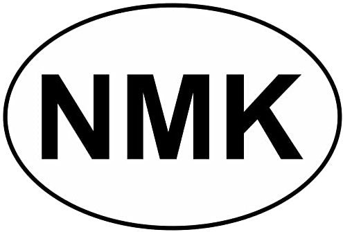 Nation 2x Mazedonien Auslandskennzeichen KFZ Symbol Aufkleber Karte Sticker - PKW Auto Motorrad Biker AK-63