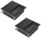 2 Uds Ojales de Cable Rectangulares de 3,15 Pulgadas Cubierta de Agujero fe Alambre de Escritorio de Mesa de Aleación de Aluminio con Organizador de Ojales de Cable(negro cepillado)