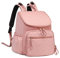 LORADI Baby Wickeltasche Großer Wickelrucksack mit Multifunktions-Babytaschen Passform für Kinderwage (Rosa)
