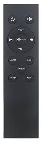 Beyution NS-HTSB22 Replace Soundbar Remote Control fit for Insignia NSHTSB22 BT TV 2.1 Channel Soundbar Audio System Speaker