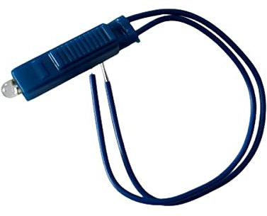 Lampada Led Per Pulsante Comando Illuminabile, Compatibile Con Bticino Axolute, Compatibile Con Bticino Living Now (1 Pezzo, Blu)