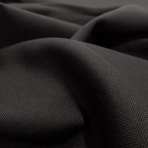 Ares – 1100 dtex Cordura® Gewebe – Schwarz - per Meter
