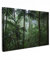 MuchoWow© Leinwand Bilder Groß 120x80 cm XXL Wanddeko Wohnzimmer Aesthetic Room Decor Deko Zimmer Wandbilder Modern Fotogeschenke Regenwald - Dschungel - Bäume - Pflanzen - Natur - Grün