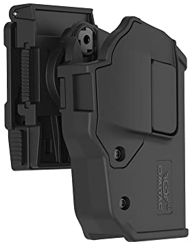 360 ° Drehung Sig P320 Holster, OWB Holster für Sig Sauer P320 M17 M18 Taurus G3 Taktisches Außenbundholster Anto Lock Retention Level 2 Zeigefinger freigegeben Rechtshänder…