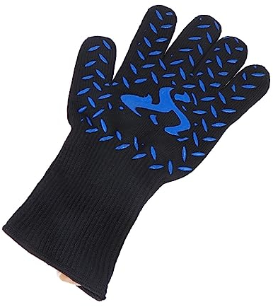 BESTonZON Ofenhandschuh - Handschuhe Küchenhandschuhe Grillhandschuhe Mikrowellenhandschuhe Ofenpads Topflappen Aus Silikon Ofen Aus Silikon Hitzebeständige Handschuhe rutschfest