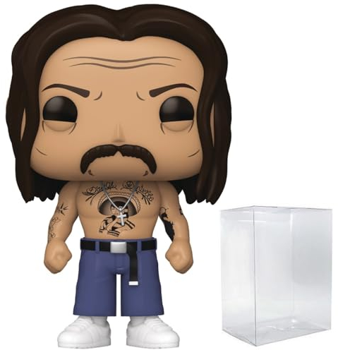 POP Movie Icon: Danny Trejo Funko Vinyl Figure (Bundled with Compatible Box Protector Case) Multicolored 3.75 inches
