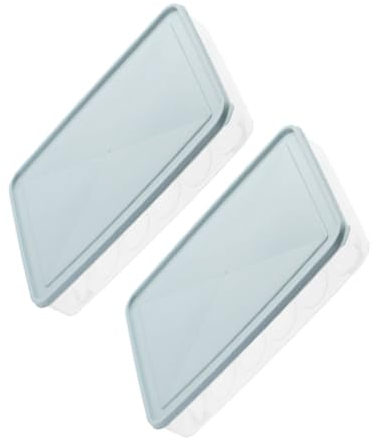 Artibetter Boîte de Rangement Empilable pour Réfrigérateur à Compartiments