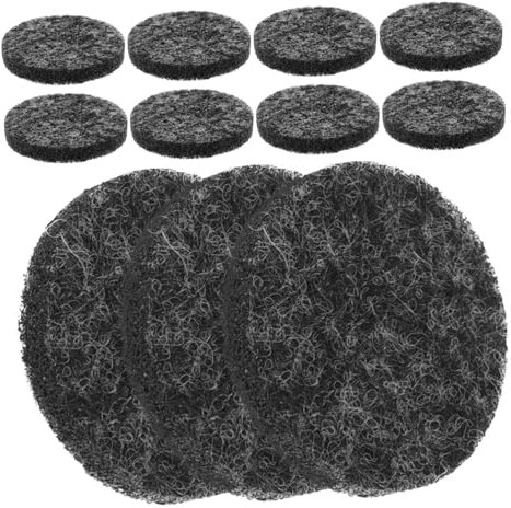 HOMOCONO 100stücke Aromadiffusor-Pads Aus Baumwolle Runde Ersatz-nachfüllpads Für Ätherische Öle Kompaktes Design Für Halsketten-medaillon-Pads Wiederverwendbar Und Einfach Zu Bedienen