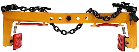 TONFEION Bordsteinzange 350KG/500KG Versetzzange Steinträger Hebezange Pflasterheber, Verstellbare Öffnung 30-51cm/33-70cm, für Steine Anheben und Transportieren (33-70cm/12.99-27.56inch)