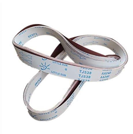 Keramik-Schleifbänder Bandschleifer, 5 Stück 50 x 2100 mm Holz Metall Polieren Schleifband Polieren 5,1 cm Schleifband Schleifen Edelstahl P60–600 Mix Pack(60 100 150 240 400)