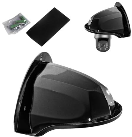 Sun Rain Shade Camera Cover - Security Camera Weather Cover - Ring Outdoor Camera Shelter - Weatherproof Waterproof CCTV Camera Shield | For Outdoor Camera