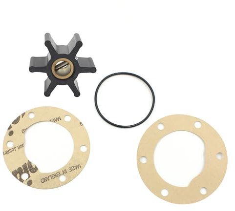 XRmarine 104211-42070 Water Pump Impeller Kit 09-806B for Yan-mar Fit John-Son Marine Engines Also Replaces Jabsco 4528-0001 Fit Vol-vo Penta 3586494
