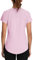 IECCP Tee Shirt Femme Sport T-Shirts à Manches Courtes Femme Respirant Tee Shirt Col Rond pour Yoga Running Fitness Tennis Rose M