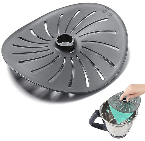GNALIA 2 PCS Disque de Cuisson et Couvercle Protection des Lames Couvre-lame Compatible pour Thermomix TM6 TM5 TM31, pour la Cuisine Cuisson Lente Sous, Accessoires Thermomix