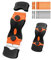 Glass Scraper, Cleaning Scraper Tool Set, Ceramic Hob Scraper Oven Cleaning Tool with Steel and Plastic Blades for Stickers Labels Decals (Orange)
