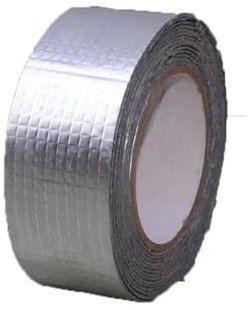 Waterproof Tape Butyl Tape Aluminum Foil Tape Butyl Tape High and Low Temperature Resistance Tape god kvalitet Tape Extra Strong Glue Roof Waterproofing Roof Crack Duct Repair for Home(1pc)