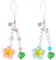 Lyreh 2pcs Pendentifs Fleurs d'Hibiscus, Jolis Cordons Téléphone Y2K Accessoires Esthétiques Étoile Coquillage Cœur pour Sachet et Porte-Clé
