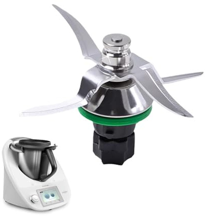 diceevil Stainless Steel Replacement Blade for Thermomix TM5 TM6 | Durable stainless steel knife effortlessly chops and mixes food. Ideal replacement for Vorwerk Thermomix TM5 & TM6.