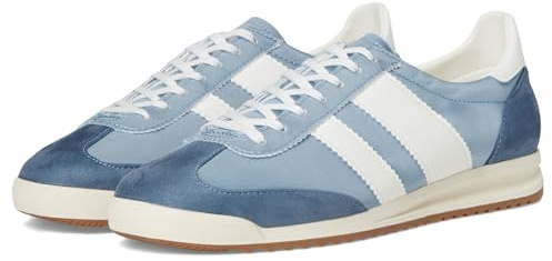 Madden Girl Women's Jumper Sneaker, Light Blue Satin, 6.5