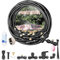 Brumisateur de Terrasse, Kit Brumisateur Terrasse Extérieur 8-20m, avec 18 Buses en Laiton et Adaptateur 3/4, Tuyau Brumisateur pour Jardin, Terrasse, Serre et Parc Aquatique (8 Mètres)