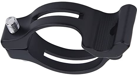 BRRNOO MEIJUN Bike Bicycle Front Derailleur Clamp Adapter Clip Cycling Accessory Anti-Rust Sturdy Durable Easy Install 31.8mm 34.9mm (34.9mm)